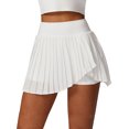 thumbnail image 1 of SLADYGLO Women Athletic Pleated Skirt with Built-in Shorts, 1 of 7