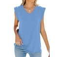 thumbnail image 1 of SLADYGLO Women V Neck Sleeveless Tank Top, 1 of 7