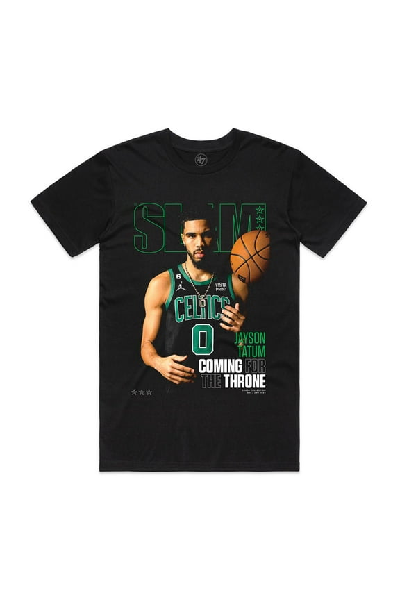 SLAM Cover Tee - Jayson Tatum (SLAM 241) T Shirt Unisex, Color: Black, Size: M