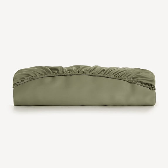 SLASHOP FURRFREE Bamboo Viscose Fitted Sheet, Pet Hair Resistant,Full