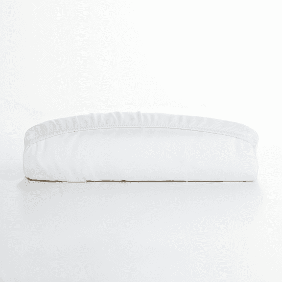 Slashop FURRFREE White Bamboo Viscose Fitted Sheets, Queen - Pet Hair Resistant