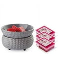 thumbnail image 1 of SLATE Candle Warmer and Dish Fragrance Warmer Gift Set with 3 Courtneys Wax Melts - MULBERRY, 1 of 1