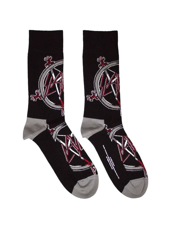 Slayer Band Logo Pentagram Ankle Socks