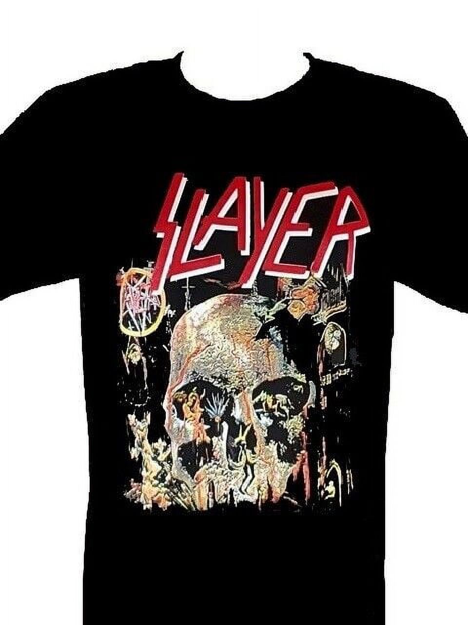 SLAYER SOUTH OF HEAVEN NEW Band Merch Black Tshirt