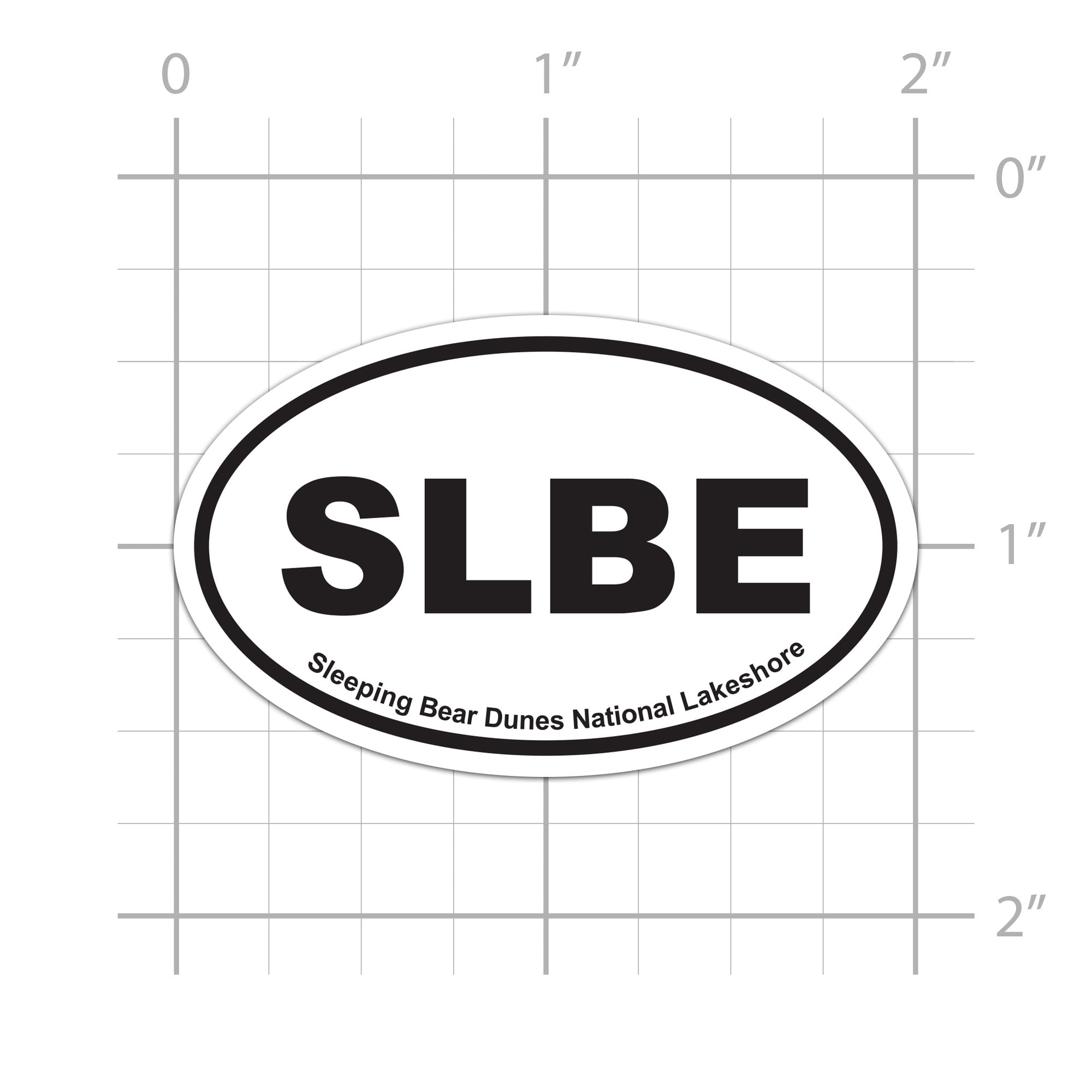 SLBE Sleeping Bear Dunes National Lakeshore Sticker for water bottle ...