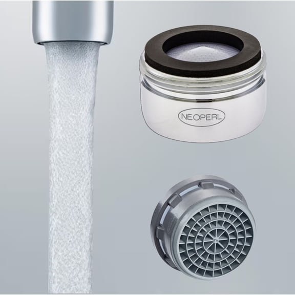 SLC 1.0 gpm Smart Lime Care Faucet Aerator Regular PCA Perlator Aerated Stream