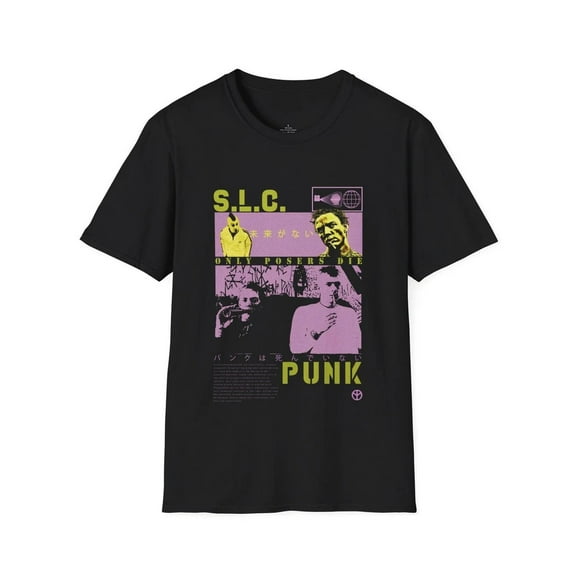 SLC Punk Black Cotton T Shirt Full Size S-3XL