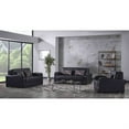 thumbnail image 1 of SLEEP PLUS LOVESEAT SLEEPER BLACK PU 11-734, 1 of 1