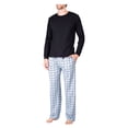 thumbnail image 1 of SLEEPHERO Adult Mens 2 Piece Long Sleeve Knit Pajama Set (Sizes S-XXXL), 1 of 5