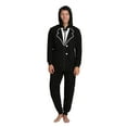 thumbnail image 1 of SLEEPHERO Adult Onesie Men Cozy Novelty Tuxedo Costume Christmas Mens Onesie Holiday Halloween Adult Onsie Adult Costumes For Men Tuxedo XXX-Large, 1 of 2