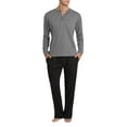 thumbnail image 1 of SLEEPHERO Men's Sleep Long Sleeve Pajama Pant Set, 1 of 3