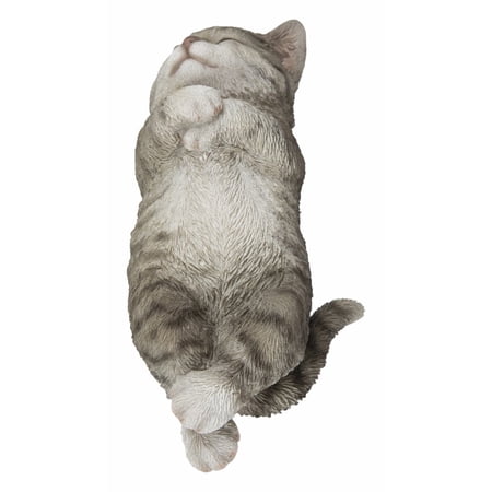 Hi-Line Gift Ltd. Sleeping Cat - Grey