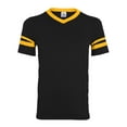 thumbnail image 1 of SLEEVE STRIPE JERSEY BLK/GOL 3XL, 1 of 4