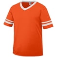thumbnail image 1 of SLEEVE STRIPE JERSEY ORA/WHI XL, 1 of 5