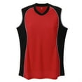 thumbnail image 1 of SLEEVELESS V NECK JERSEY GIRLS-RED-SMALL, 1 of 1