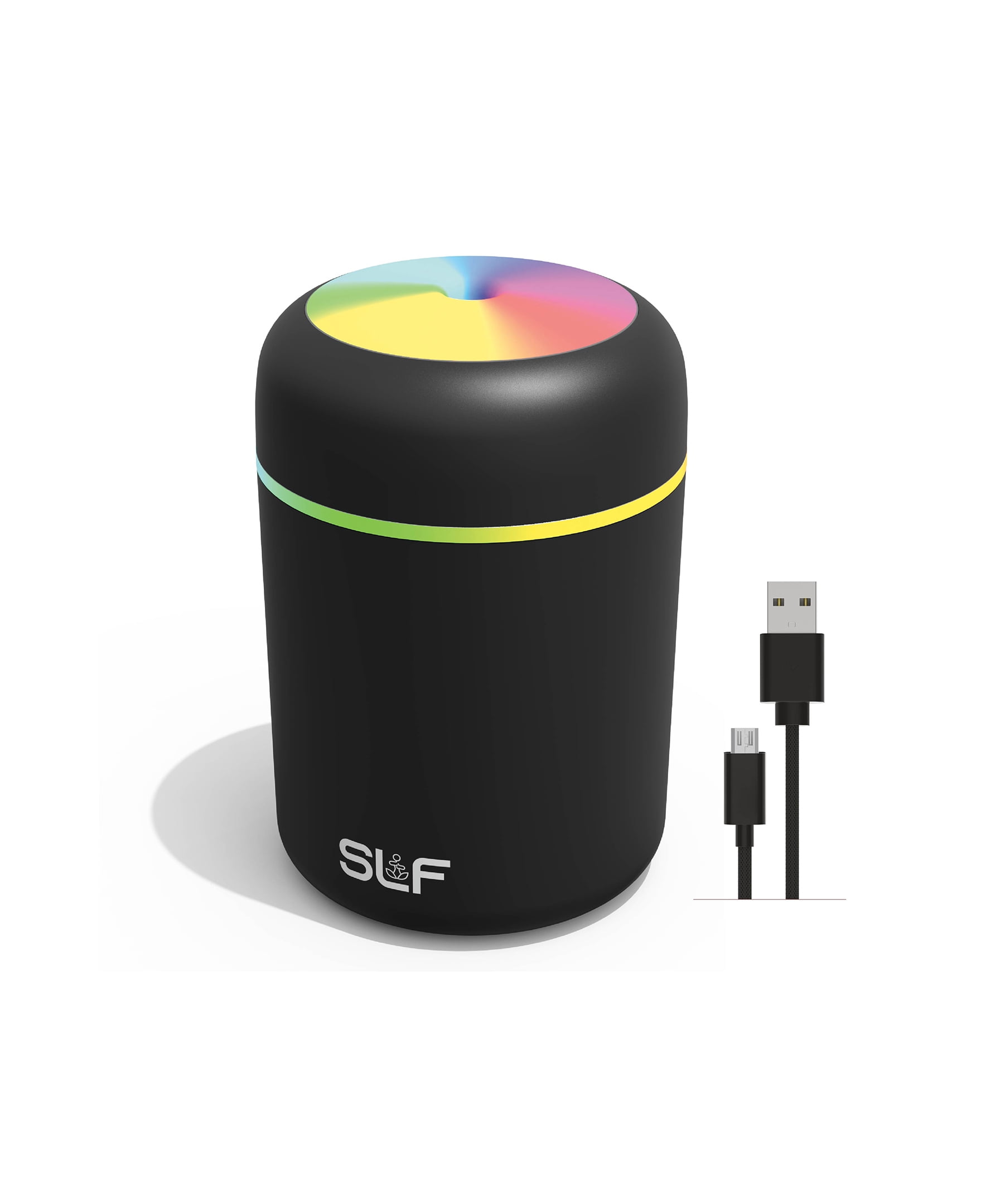 SLF Mini Humidifier, USBPowered LED Mist Humidifier