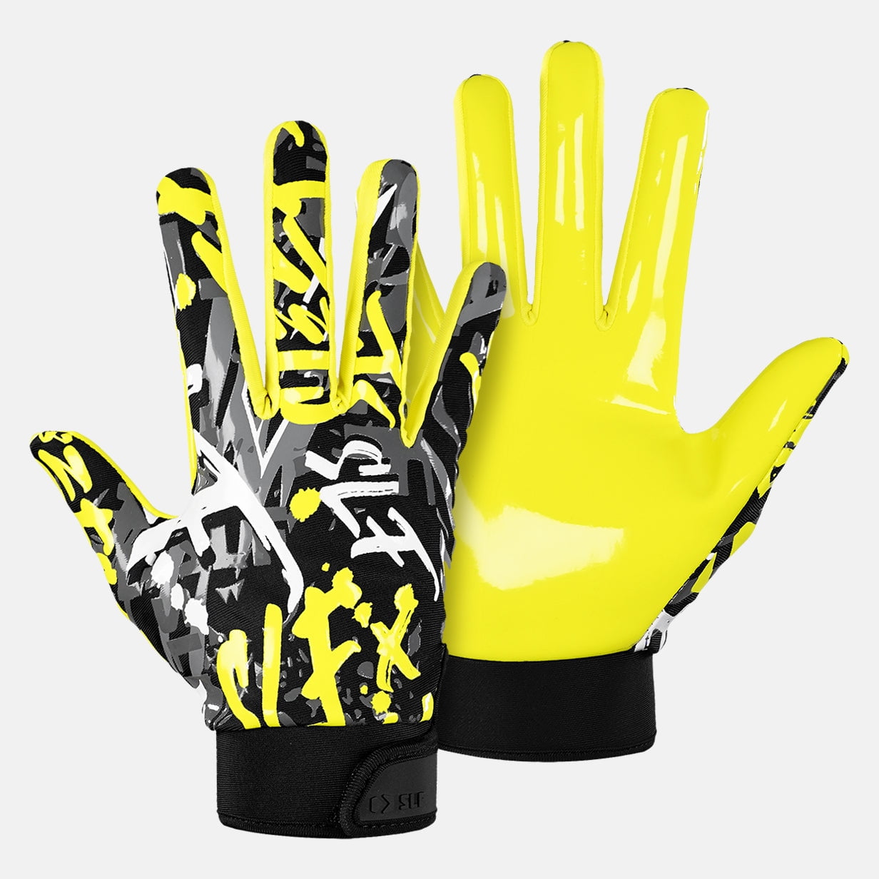 Neon Green Sticky Football Receiver Gloves - Yahoo Shopping