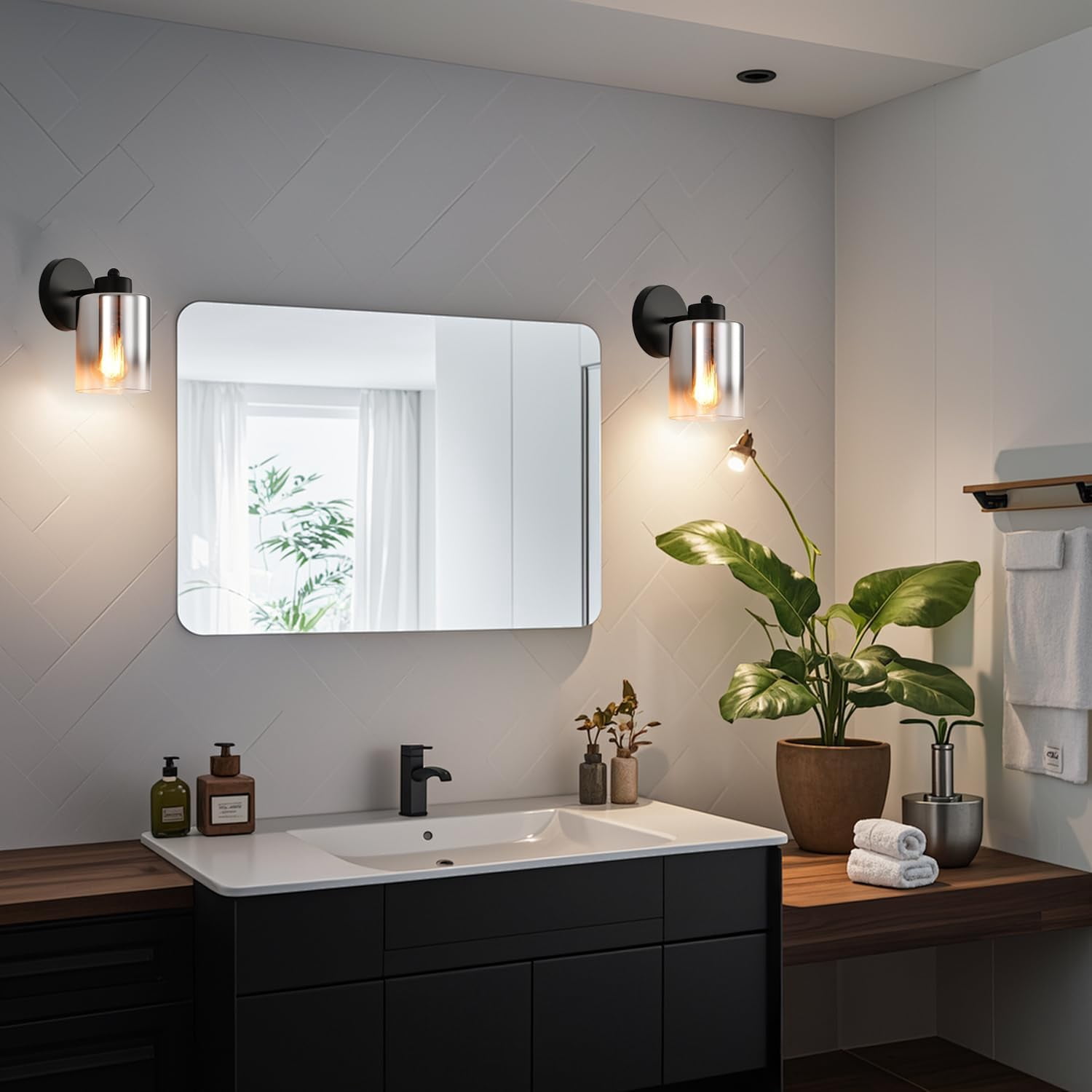 Modern Bathroom Wall Sconcesnull