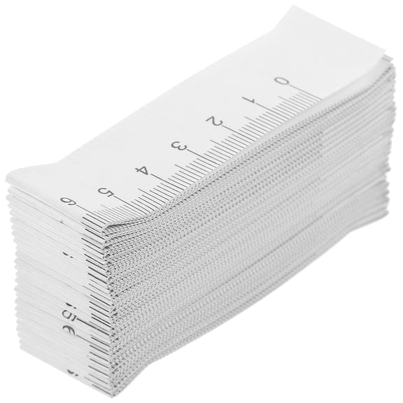 SLGHLSAHG 100Pcs 39inch/100cm Paper Tape Measure, Disposable Wound Measurement Tools, Head Circumference Measuring Tape, Educare Head Measuring Tape A61641