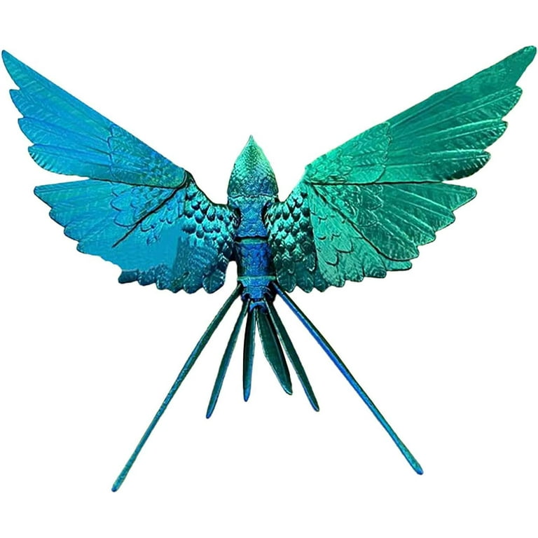 SLGHLSAHG 3D Printed Bird Swallow Bird Fidget Animal Toys 3D Printed Animals Swallow Flexible Articulated Swallow Fidget Toy Car Decoration and