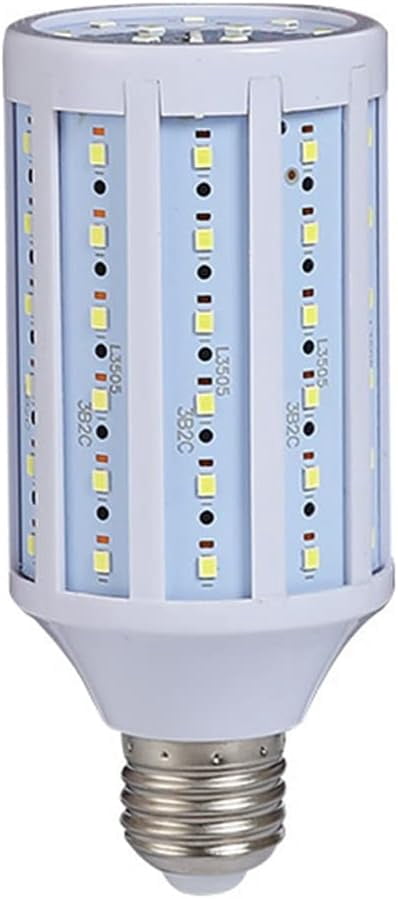 SLGHLSAHG 5 Sets E27 LED Corn Light 20W Lamp Energy Saving Engineering Light Bulbs Decorative Bulb Lamp 84 Pcs 5730 SMD Constant Current Highlight Home Garden Street Light (Cold White) A17684