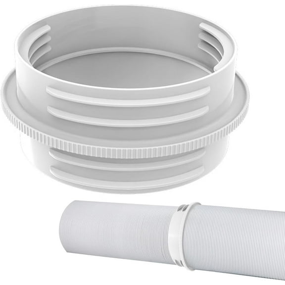 SLGHLSAHG Air Conditioner Exhaust Hose Coupler | 5.9 Inch AC Hose Coupler | AC Exhaust Hose Connector Coupling Extender | Exhaust Hose Connector And Extender | AC Exhaust Vent Hose Connector