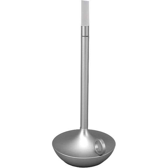 SLGHLSAHG Cordless Rechargeable, 3 Levels Brightness Dimmable Crystal Lantern, Innovative Candle Shape for Restaurant for Home Decor (Silver) A59707