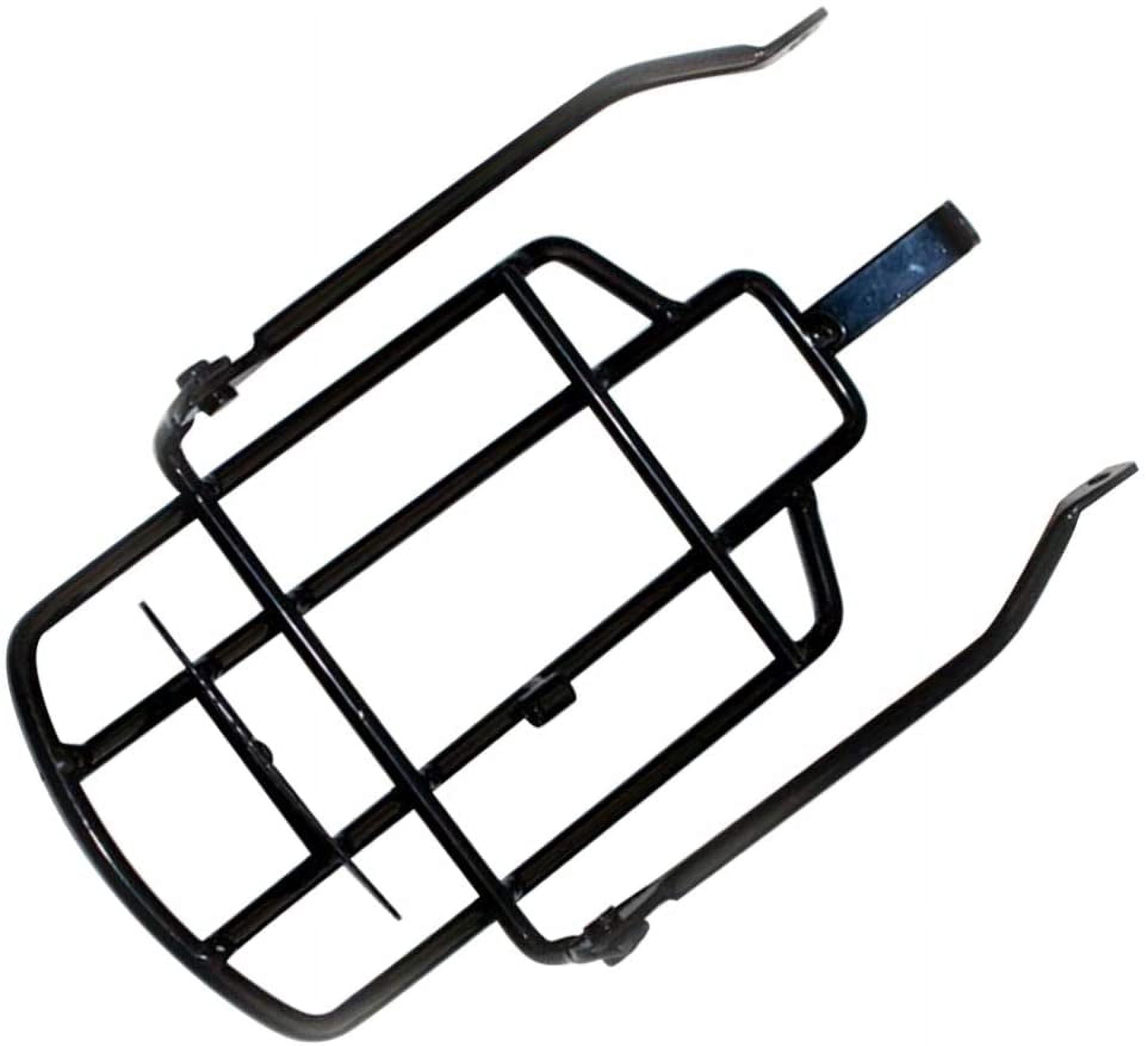 Image showcasing SLGHLSAHG Electric Bike Rear Back Rack Folding Bike Luggage Pannier ...