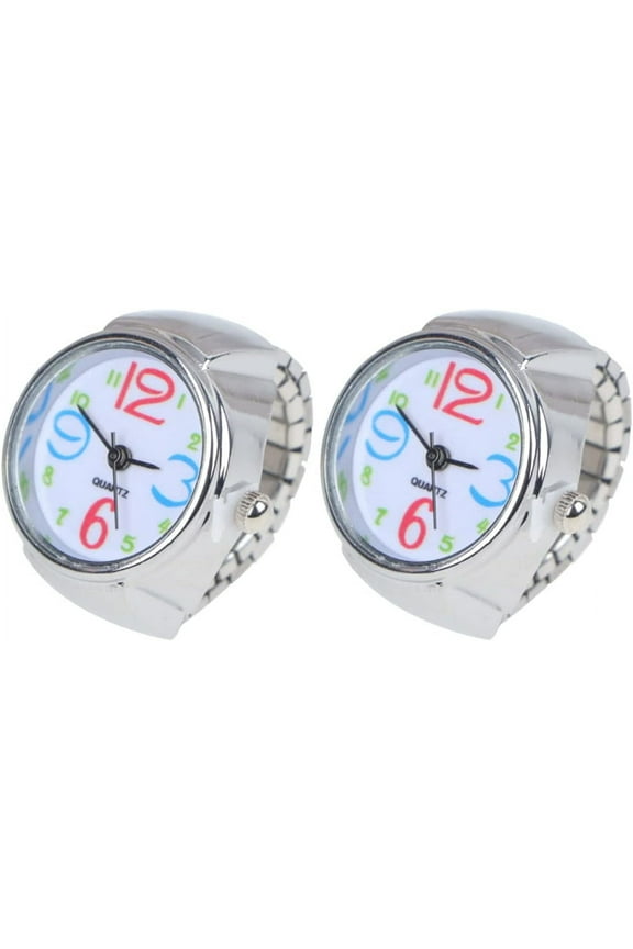 Finger Watch - Ring Watch - Couples Ring Watch Finger Wear Quartz Watches Finger Ring Watches for Women A74357