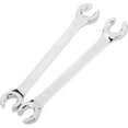 thumbnail image 1 of SLGHLSAHG Flare Nut Wrench, 15mm x 17mm Metric Double Open End, 2Pcs A9476, 1 of 8