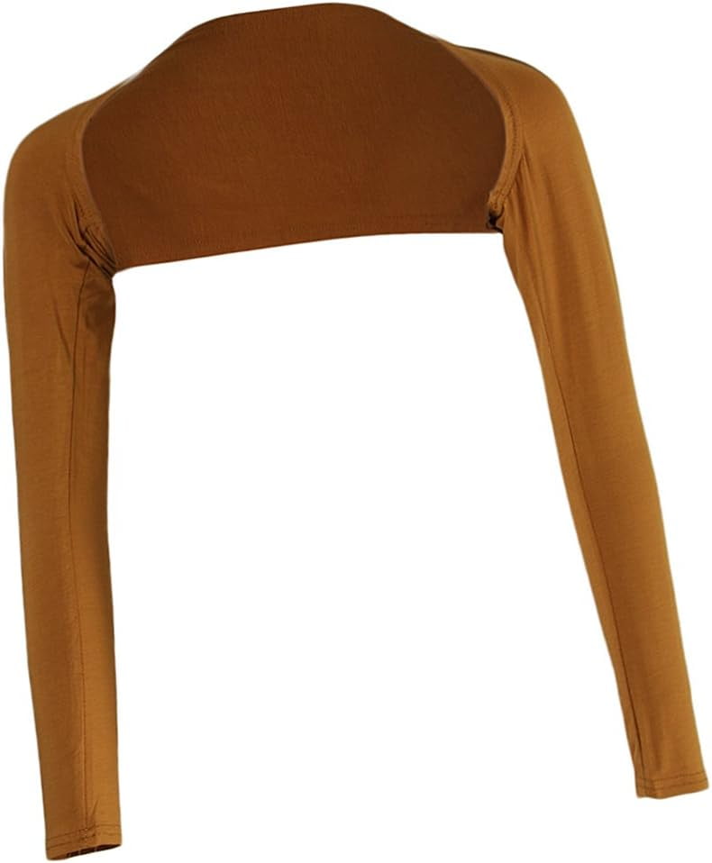 SLGHLSAHG Full Arm Sleeves Shrug Hijab Ramadan Islamic Stretchy Modal