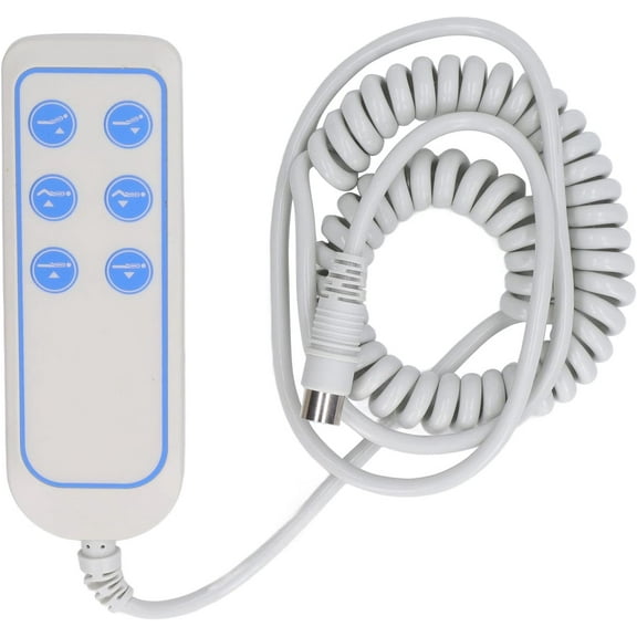 SLGHLSAHG Lift Bed Remote Control, 6 Button 8 Pin Remote Hand Control Controller Replacement for Electric Recliners and Lift Chairs, Lift Chair Remote Replacement A5017