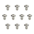 thumbnail image 1 of SLGHLSAHG M8 Small TV Wall Mounting Screws, M8-1.25x12mm,Metric, 304 Stainless Steel, Full Thread Machine Screws, Pan Head, Phillips Drive Monitor Wall Mount RV TV Mount VESA Wall Mount 10pcs A11891, 1 of 6