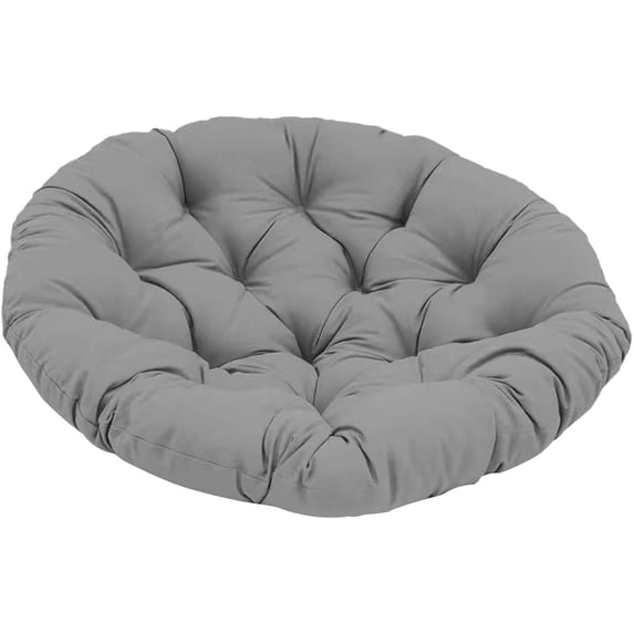 SLGHLSAHG Papasan Chair Cushion 20inch Egg Chair Cushion (Only Cushion) Multifunctional Garden Chair Mat for Rocking Chair Seats Sturdy, Dark Gray A28462