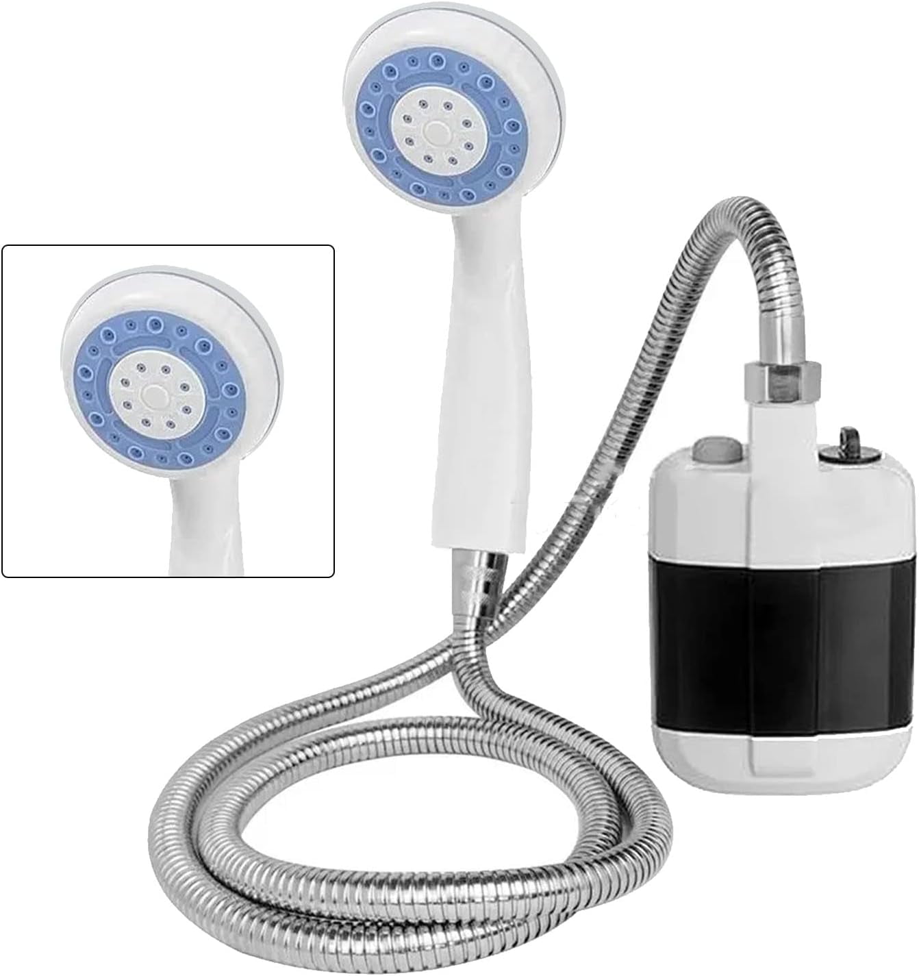 SLGHLSAHG Portable Outdoor Shower, Electric Water Saving Shower