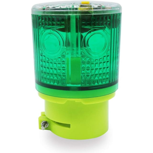 SLGHLSAHG Solar Strobe Warning Light 360 Degree Super Bright Waterproof