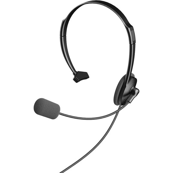 SLIDE SCH105BK USB HEADSET,6-FT, 3.5MM