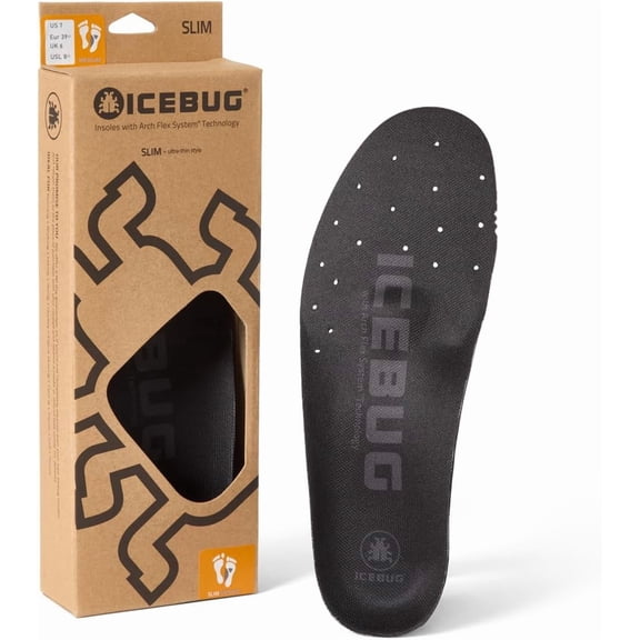 SLIM Low Cushion Support Insole with Arch Flex Technology