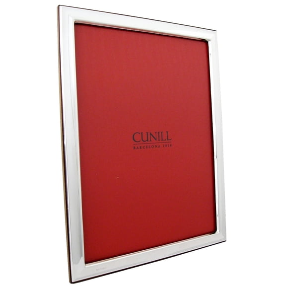 SLIM PLAIN Fine Sterling Silver 5x7 frame by Cunill - 5x7