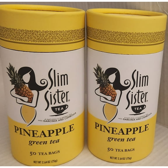 SLIM SISTER PINEAPPLE TEA 50 CT.