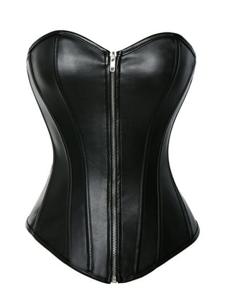 SLIMBELLE Women's Zipper Waist Training Full Body Shaper Underbust Shapewear  Laced Compression Bodysuit 