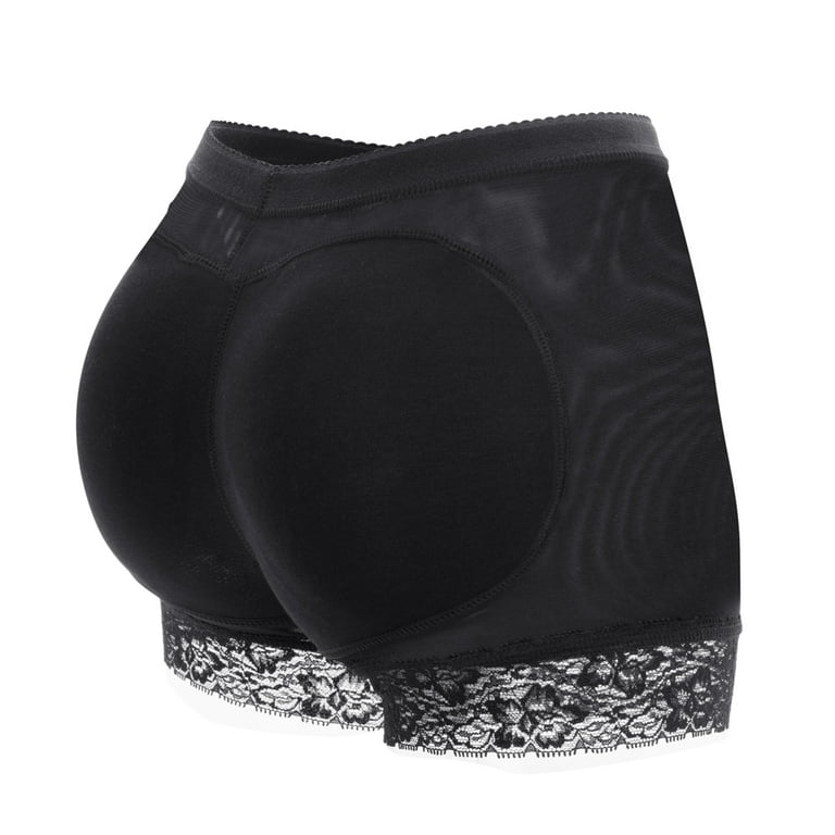 SLIMBELLE Women Lace Padded Seamless Butt Hip Enhancer Shaper Panties  Underwear 