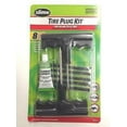 SLIME 1034A Tire Plug Kit for Car & Truck Tires8 piece Rubber Cement