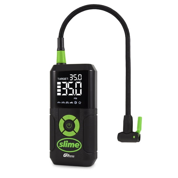 Slime Cordless 3-in-1 Tire Inflator with LED Light and Power Bank