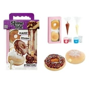 Slime Life Choco Icing Round & Cream Filled Donuts DIY Slime Kit, Make, Smash, and Stretch Your Food Slime, Ages 8+