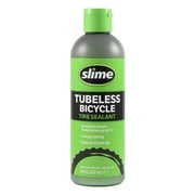 Slime Tubeless Bicycle Puncture Repair Tire Sealant, Prevent and Repair, Suitable for Tubeless Bikes, Non-Toxic, Eco-Friendly, 8oz Bottle - 10216