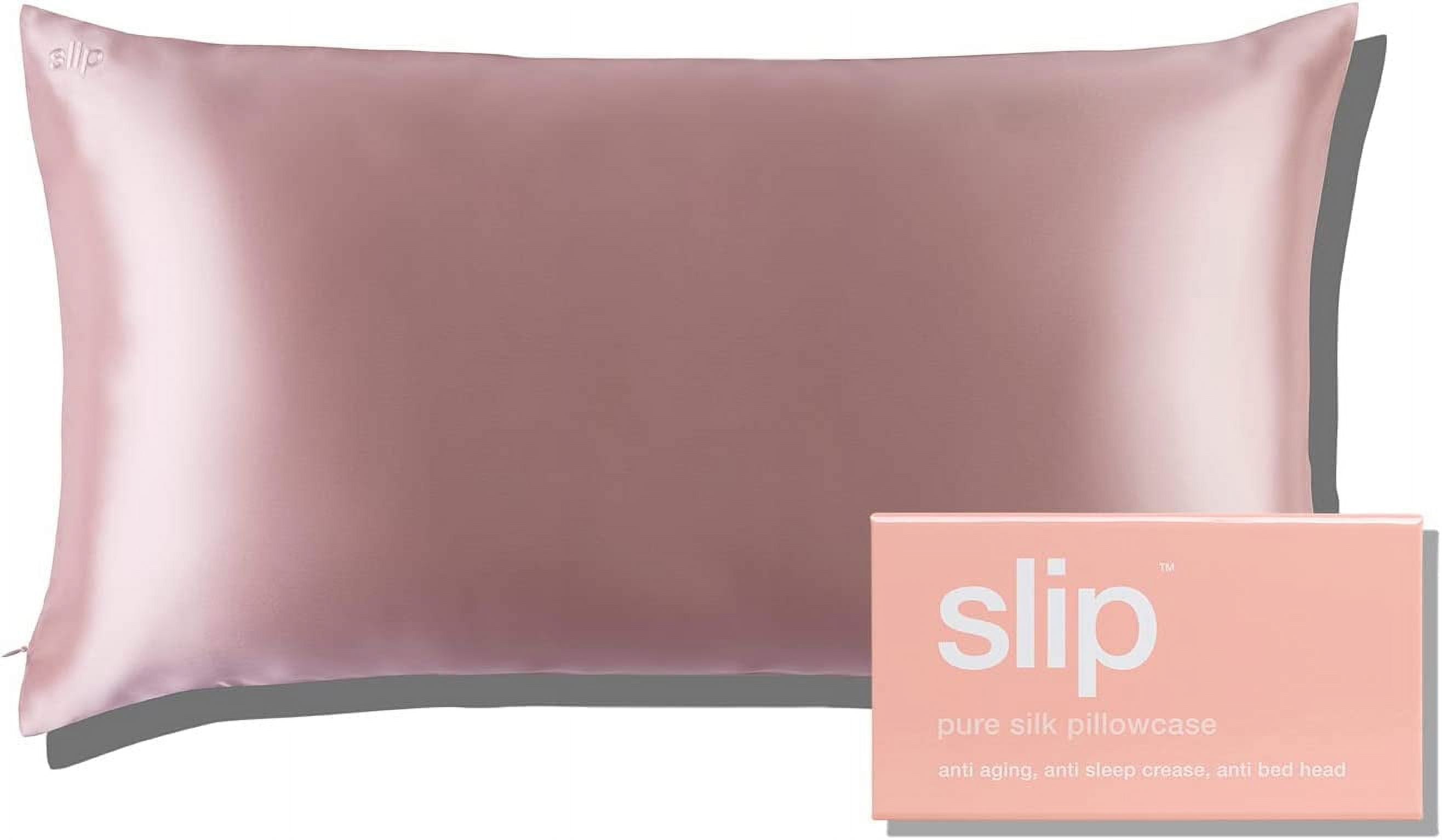 SLIP Silk Queen Pillowcase White (20" x 30") 100 Pure 22 Momme