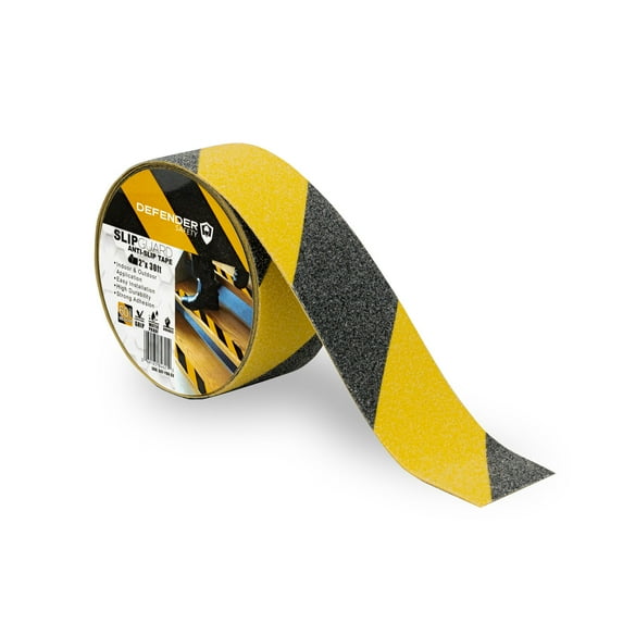SLIPGUARD™ Anti-Slip Floor Tape. 60 Grit. Yellow & Black