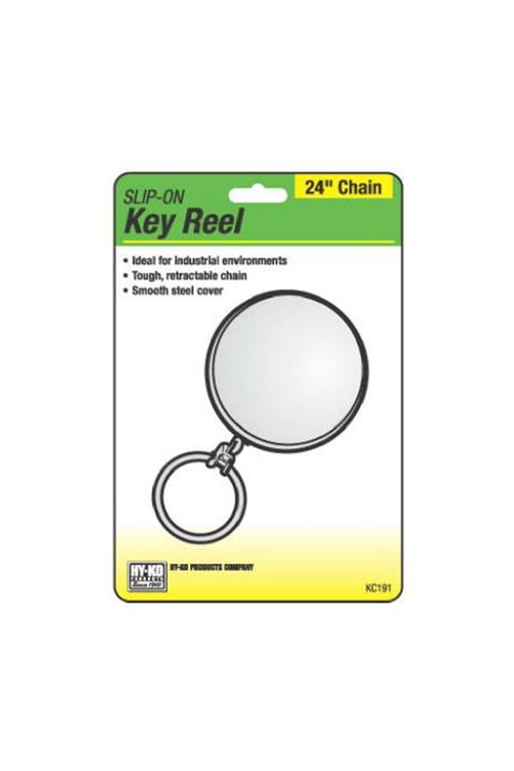 KC191 Key Ring, Chrome