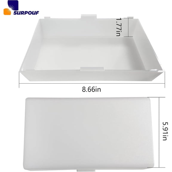 SLKOHDZ-65776000 S65776000 Light Lens Plastic Cover for Exhaust Fans Fits For 663LN, 669LN, H965,VF305CN, VH-330 Vent Hood